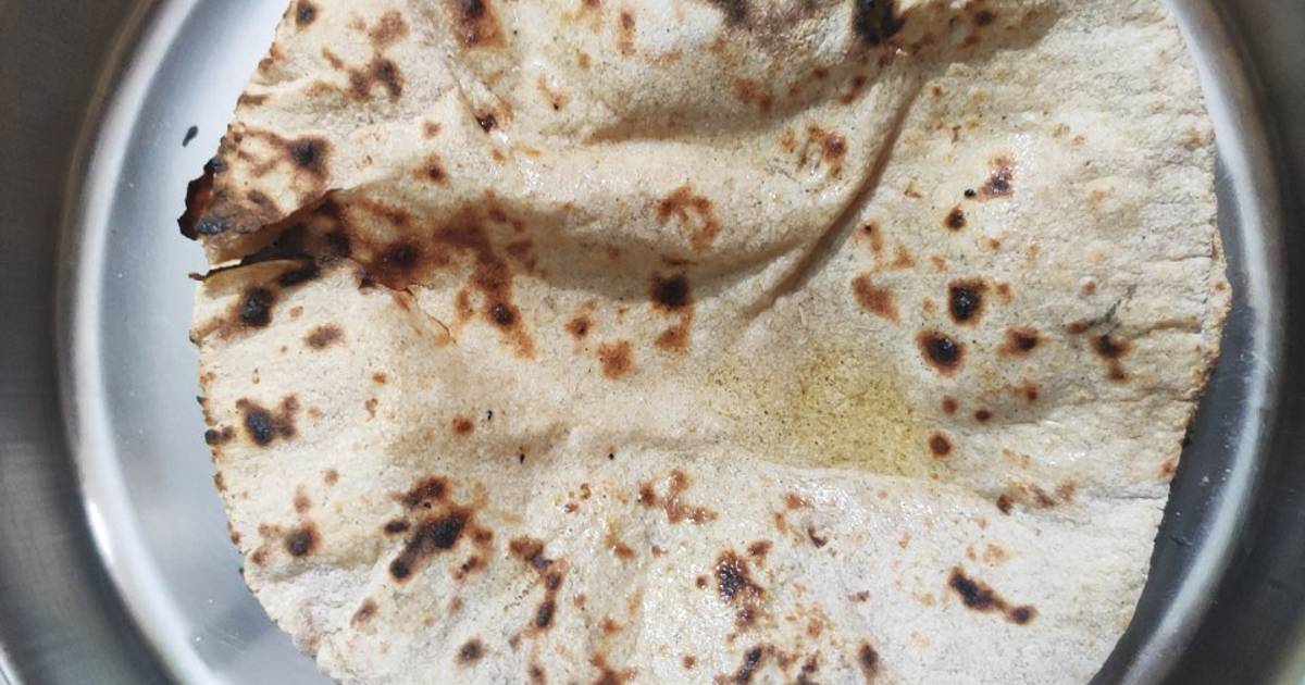 Barley Chapati/ Barley Flat Bread Recipe by Raveena Khanna (eat.me