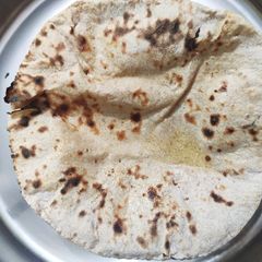 A picture of Barley Chapati/ Barley Flat Bread.