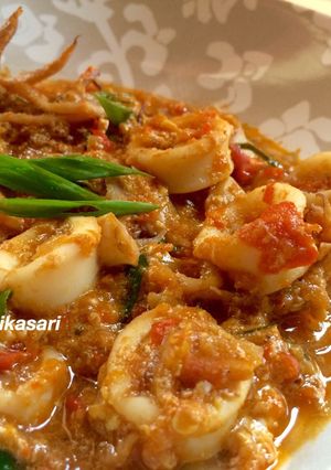 Foto resep Cumi Saus Padang