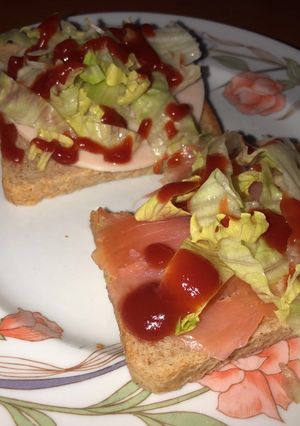 🍞Fitt szendvics🥬 recept fotója