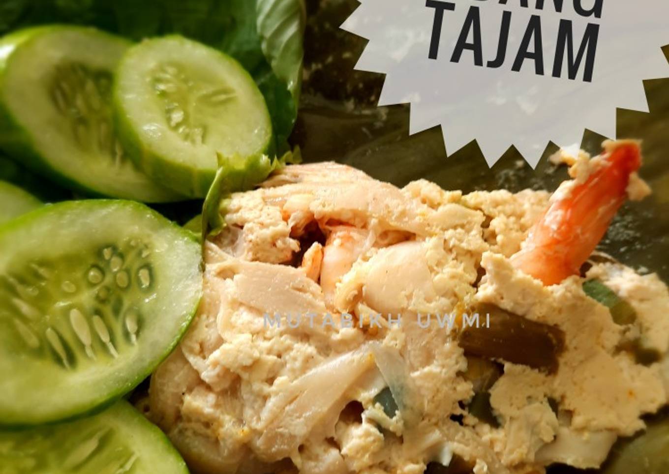Pepes Udang TaJam (Tahu Jamur)