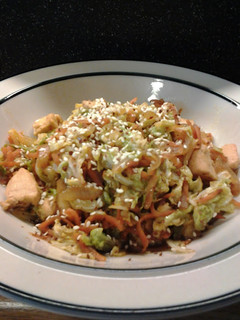 Φωτογραφία της συνταγής Stir fry κοτόπουλο με κινέζικο λάχανο (ασιατικό)
