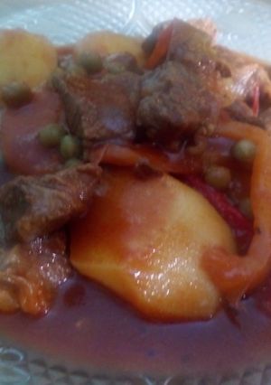 Una foto de Carne guisada