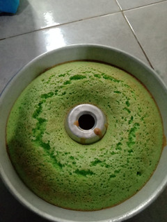 Foto resep Bolu pandan keju