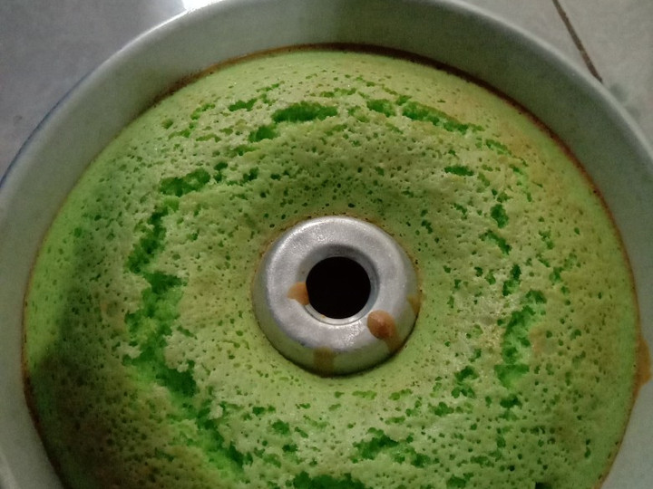 Cara Gampang Menyiapkan Bolu pandan keju Anti Gagal