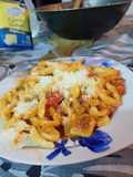 Pasta Casera con Salsa de Carne