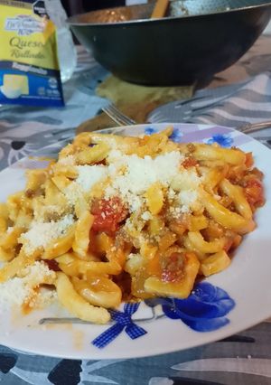 Una foto de Pasta Casera con Salsa de Carne