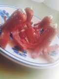 Vienesa con forma de pulpo