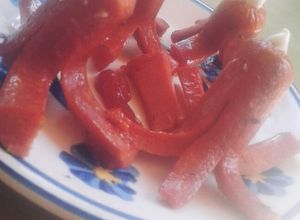 Una foto de Vienesa con forma de pulpo
