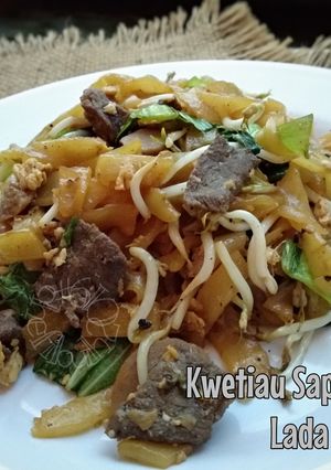 Foto resep Kwetiau Goreng Sapi Lada Hitam