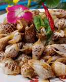 Ốc nhảy xào bơ phomai