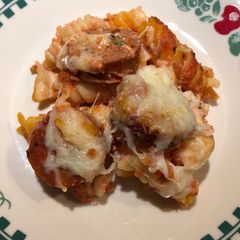A picture of 2 Cheese Keilbasa Casserole.
