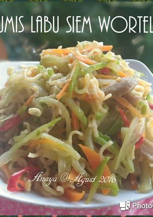 Foto resep Tumis Labu Siem Wortel with Nodels