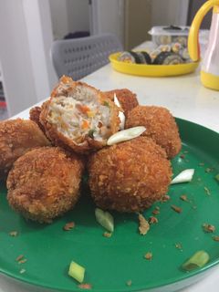 Foto resep Bola-Bola Ikan Gurame Crispy!