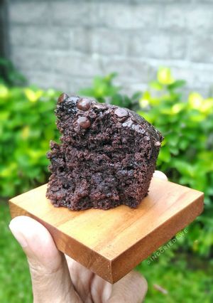Foto resep Chocolate Cake No Egg, No Butter, No Milk, No Mixer!