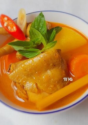 Hình của món Cà ri GÀ.