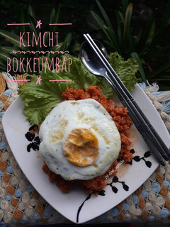 Foto resep Kimchi Bokkeumbap (Nasi Goreng Kimchi)