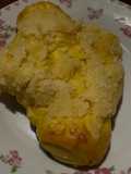 Croissant com Cobertura de Coco