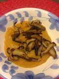 Creme de abóbora com shitake