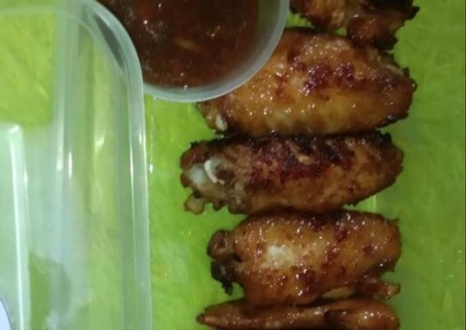 Cara bikin Spicy Chicken Wings Cara bikin Spicy Chicken Wings