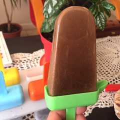 A picture of Helado keto proteico sin azúcar.