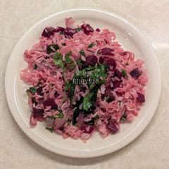 Beetroot Rice A picture of Beetroot Rice.
