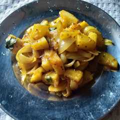 A picture of आलू प्याज़ (Aloo Pyaz recipe in hindi).