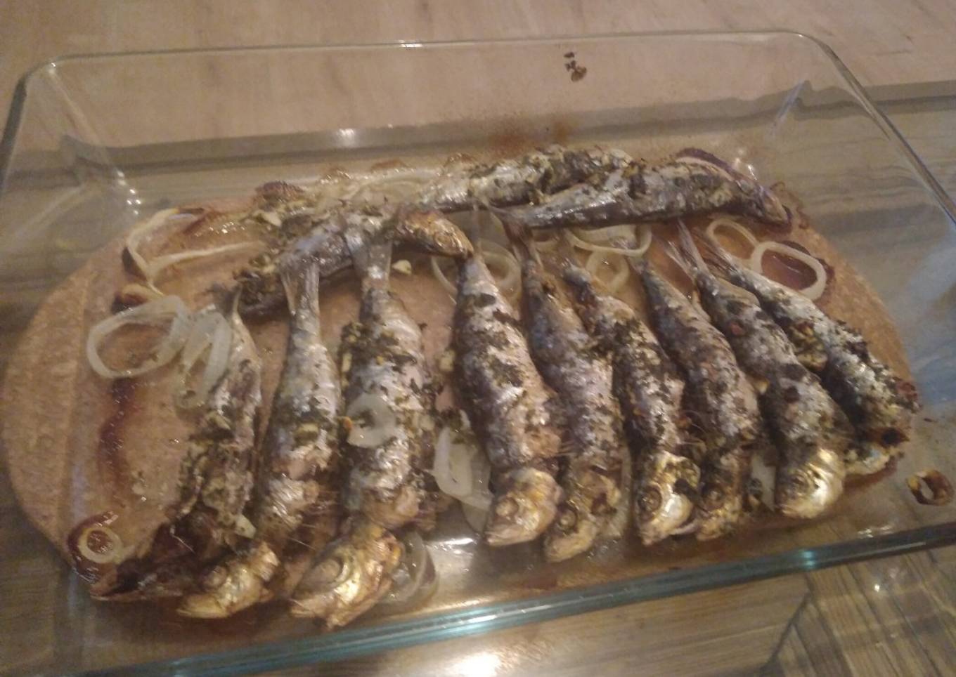 Sardinas al horno