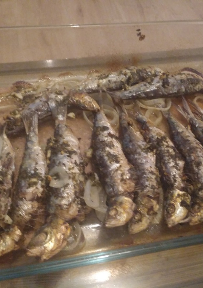 Una foto de Sardinas al horno