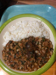A picture of Stew with beans.