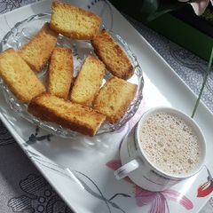 Cake Rusk (without oven) A picture of Cake Rusk (without oven).
