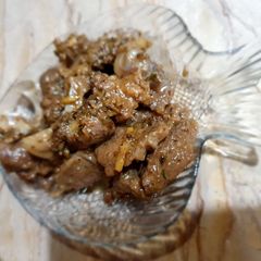 A picture of Namkeen mutton.