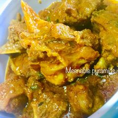 A picture of MUTTON CURRY.