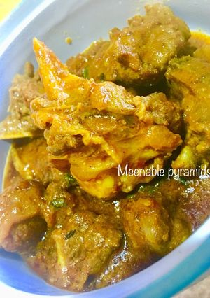 A picture of MUTTON CURRY.