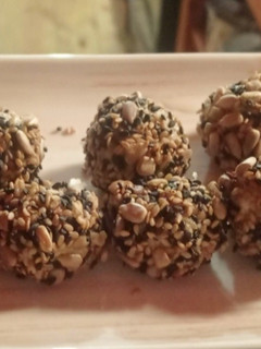 Una foto de Trufas de queso azul