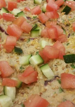 A picture of Jerusalem Chicken Salad.
