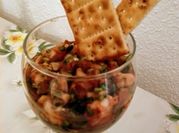 Una foto de ceviche mango