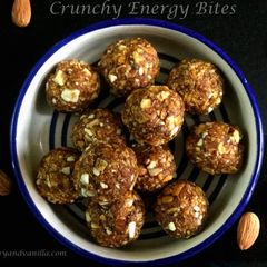 Dates and Cornflakes Energy Bites A picture of Dates and Cornflakes Energy Bites.
