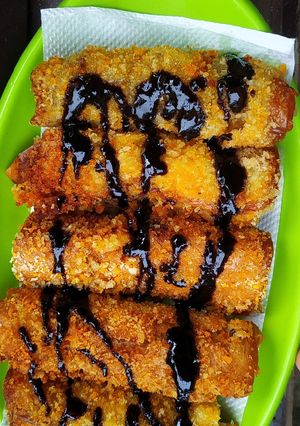 Foto resep Roti gulung piscok lumer