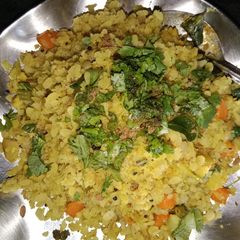 A picture of Vegetable poha #CookWithManjulla.