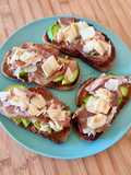 Mes avocats toasts avocat 🥑