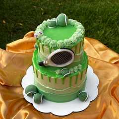 Una foto de Buttercream de merengue suizo para decorar