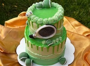 Una foto de Buttercream de merengue suizo para decorar