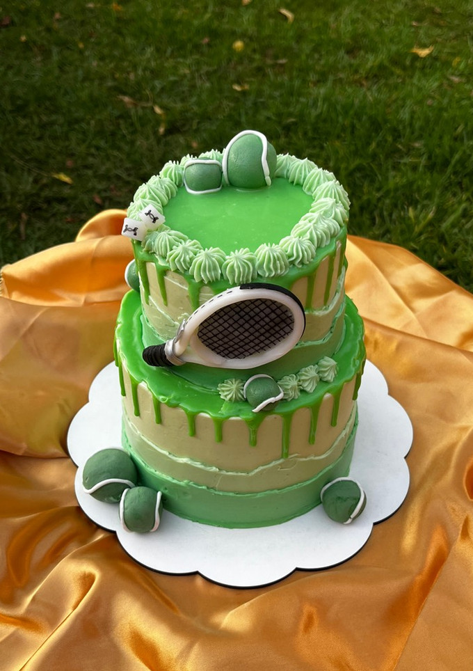Una foto de Buttercream de merengue suizo para decorar