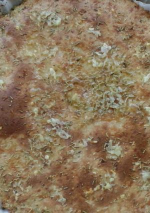Una foto de Focaccia cetogénica con kéfir