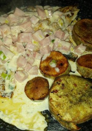 Una foto de Sardina fresca a la crema con batatas