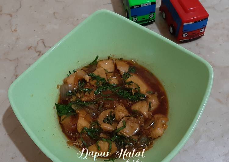 Ayam Kecap Jahe, mpasi 15++