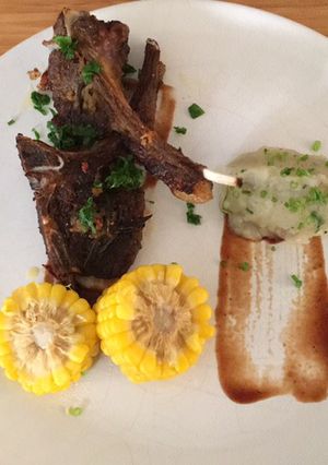 A picture of Grilled Lamb Chops.