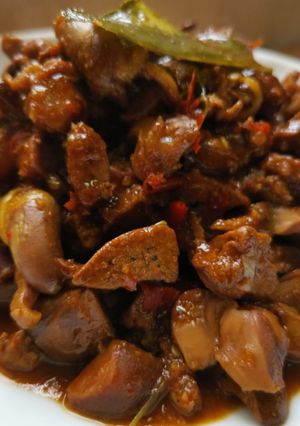 Foto resep Asam, pedas, manis Hati ampela Ayam