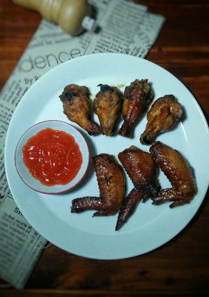 Foto resep Chicken wings blackpaper